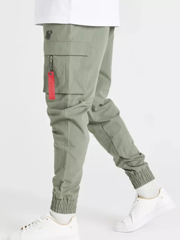 SIKSILK ESSENTIAL FLIGHT CARGO - Pantalon cargo