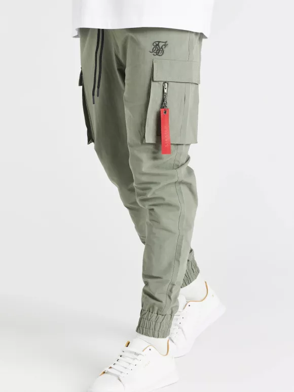 SIKSILK ESSENTIAL FLIGHT CARGO - Pantalon cargo